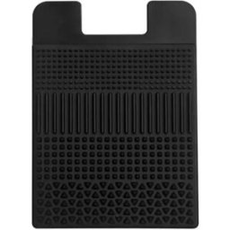 INF Porte-Cartes Texturé Sensoriel en Silicone, Portefeuille de Téléphone Adhésif Portable Le noir
