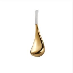 INF Marteau à glace visage en acier inoxydable 304 - Cuillère massante goutte d'eau pour raffermissement, réduction des poches Or