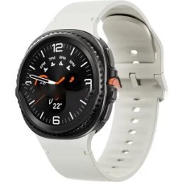 INF Bracelet en Silicone avec Coutures Assorties pour Samsung Galaxy Watch 8 Beige