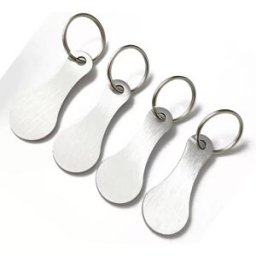 INF Porte-clés en métal pour caddie (paquet de 4)