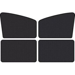 INF Ensemble de pare-soleil de voiture - 4 pièces (2 avant et 2 arrière) - Fibre de carbone 5D, magnétique