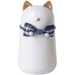 INF Urne Funéraire pour Animaux de Compagnie en Céramique - Étanchéité et Protection contre l'Humidité, 450ml, Couleurs Variées Blanc