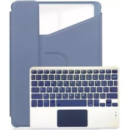 INF Étui Clavier Bluetooth Rotatif à 360° Compatible avec iPad Pro 11 (2024) - Violet Lavande