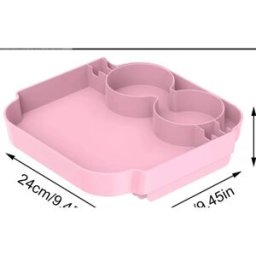 INF Plateau insert pour sac de plage – Plateau compartimenté en PP pour rangement ordonné et accès facile Rose