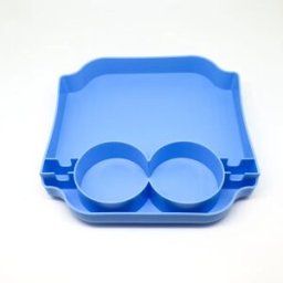 INF Plateau insert pour sac de plage – Plateau compartimenté en PP pour rangement ordonné et accès facile Bleu