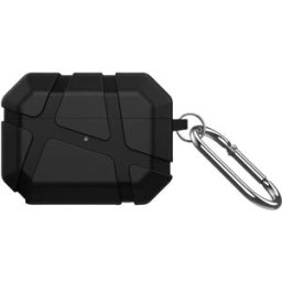 INF Étui de protection en TPU compatible avec AirPods Pro 2 - Housse antichoc et anti-poussière pour écouteurs Bluetooth Le noir