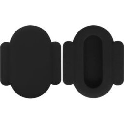 INF Coque de protection en silicone compatible avec Samsung Gaaxy arTag2 et Galaxy SmartTag2 - Monture magnétique voiture, Le noir