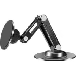 INF Support de Tablette Magnétique Compatible avec iPad - Alliage d'Aluminium, Rotation 360°, Pliable