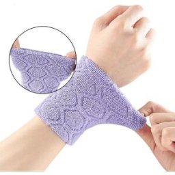 INF Bracelet de sport - Violet clair, respirant et élastique