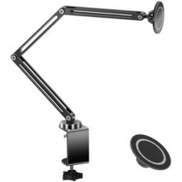 INF Support Téléphone Magnétique Pliable - Support de Bureau Réglable pour Streaming & Tablette