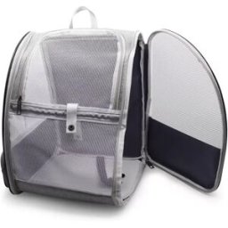INF Sac à dos de transport pour animaux de compagnie - Respirant et confortable Le noir