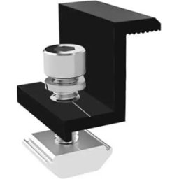 INF Blocs de Bordure en Alliage d'Aluminium 35mm - Kit de 10 pour Panneaux Solaires
