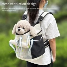 INF Sac à Dos Pliable pour Animaux : Transport Portable pour Petits Chiens et Chats