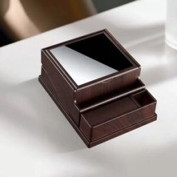 INF Étui à Cigarettes à Éjection Automatique - Grande Capacité 40 Cigarettes, Portable pour Voiture et Maison rouge+noir