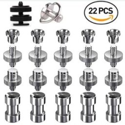 INF Kit de vis de conversion pour appareil photo pour trépieds et accessoires