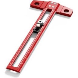 INF Règle en T multifonction - aluminium forgé anodisé, graduation gravée au laser et manchons de perçage interchangeables S