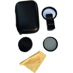 INF Filtre Polarisant CPL 52mm pour Téléphone et Tablette : Élimine les Reflets, Améliore la Qualité d'Image