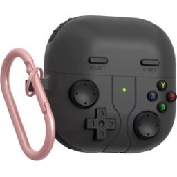 INF Étui de protection en silicone compatible avec les écouteurs Bluetooth Huawei Freeclip2 - Design Console de Jeux Gris foncé