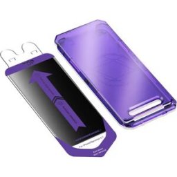 INF Protection d'écran de confidentialité 3ème génération compatible avec iPhone 17 Pro, applicateur réutilisable sans poussière