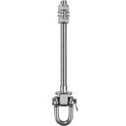 INF Grand crochet D pour balançoire avec rotation silencieuse 360° et roulement à aiguilles en acier inoxydable