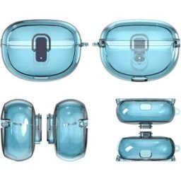 INF Étui de protection en TPU pour écouteurs Bluetooth ouverts Bose Ultra Bleu