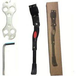 INF Support latéral réglable pour béquille de vélo avec 2 clés