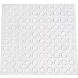 INF Protecteurs d'ongles pour clavier - Transparents, 12x6mm, 64 pièces
