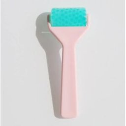INF Roller Glacé Visage – Roller Rafraîchissant pour Visage et Corps, Massage, Resserrement des Pores, Anti-Poches et Vert et rose