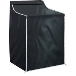 INF Housse de Machine à Laver en Tissu Oxford 210D - Imperméable, Anti-Poussière, Anti-UV Le noir