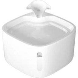 INF Fontaine à eau automatique pour animaux - Édition standard, 2.4l, filtration 4 étapes, pompe silencieuse, alimentation