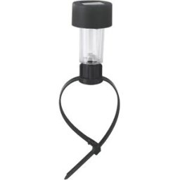 INF Lampes Solaires de Jardin avec Serre-Câbles - Éclairage Décoratif pour Patio et Clôture (Lot de 6) couleur chaude