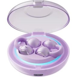 INF Écouteurs de sport Bluetooth à oreille ouverte avec audio HiFi et ajustement confortable Violet