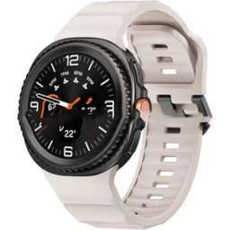INF Bracelet en silicone pour Samsung Galaxy Watch 8 - Confort et style Beige