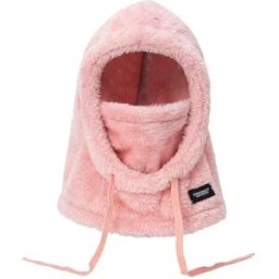 INF Cagoule Thermique Polaire de Cyclisme - Coupe-Vent pour Sports d'Hiver Rose