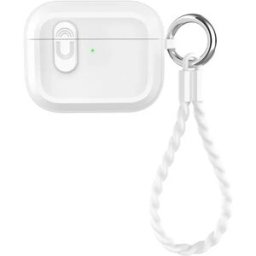 INF Étui de Protection pour Écouteurs Bluetooth - Blanc - compatible avec AirPods Pro 2 - Bouchon USB Magnétique