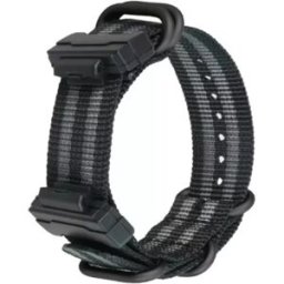 INF Bracelet de montre en nylon Casio G-SHOCK OTAN GA110/DW5600 Cendres noires