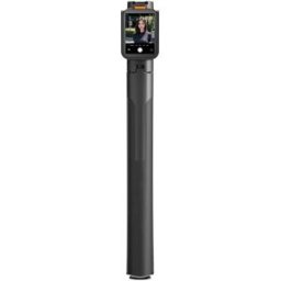 INF Trépied Selfie Stick avec Écran et Télécommande Bluetooth - Compatible avec Smartphones Le noir