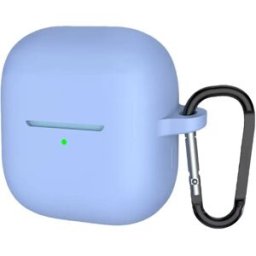 INF Étui de Protection en Silicone Compatible avec Écouteurs Bluetooth Huawei FreeClip avec Crochet bleu ciel
