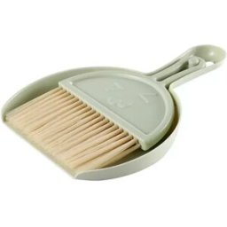 INF Mini pelle et brosse de nettoyage en PP avec poils nylon pour clavier, bureau et appareils électroniques Vert