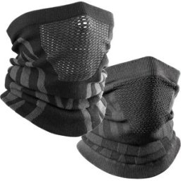 INF 2 Pcs Masque de Cyclisme, Chauffe-Cou Thermique Coupe-Vent, Compatible pour le Ski, la Moto, le Vélo