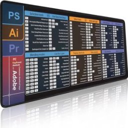 INF Tapis de Souris avec Raccourcis Clavier en Anglais - Améliorez Votre Productivité M
