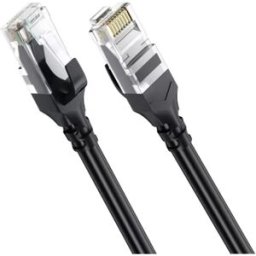 INF Câble Ethernet Cat6 UTP en aluminium plaqué cuivre 2 pièces - 1000mbps 250mhz, RJ45 fini 568B, longueurs multiples Le noir 5 m