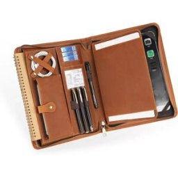 INF Étui de Tablette en Cuir Premium pour iPad 9.7 pouces Marron