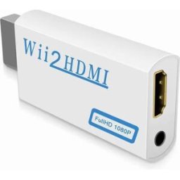 INF Adaptateur intelligent Nintendo Wii vers HDMI - Full HD 1080p Blanc