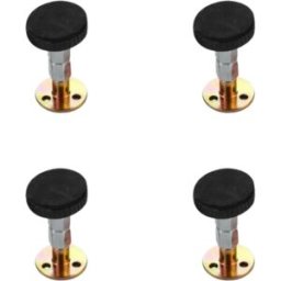 INF Lot de 4 outils anti-secousses pour cadre de lit, stabilisateur de tête de lit réglable