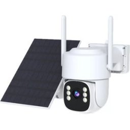 INF Caméra de Sécurité Solaire 4G Version US - 2K HD, Détection de Mouvement et Audio Bidirectionnel