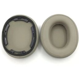 INF 2 Pièces Coussinets d'oreille de remplacement compatibles avec les casques Audio-Technica ATH-SR50BT Gris