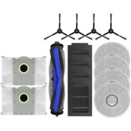 INF Kit d'accessoires de remplacement compatible avec l'aspirateur robot Ecovacs Deebot T50 Max Pro Omni
