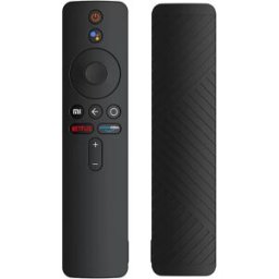 INF Coque de protection pour télécommande Xiaomi 4K TV Mi Box S Le noir
