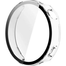 INF Étui de protection d'écran en verre trempé PC compatible avec Huawei Watch GT6 41MM